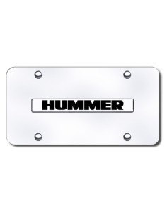 Hummer Logo Chrome Placa