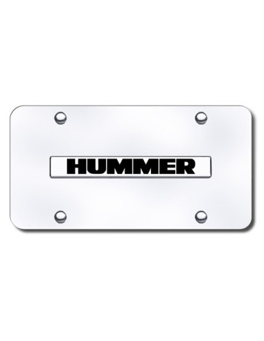 Hummer Logo Chrome Placa