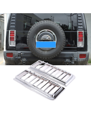 Hummer H2 piloto trasero cromado moldura