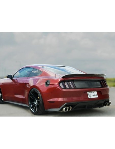 Panel de tapa de maletero de repuesto completo - Impresión de carbono (MUSTANG 15-23)