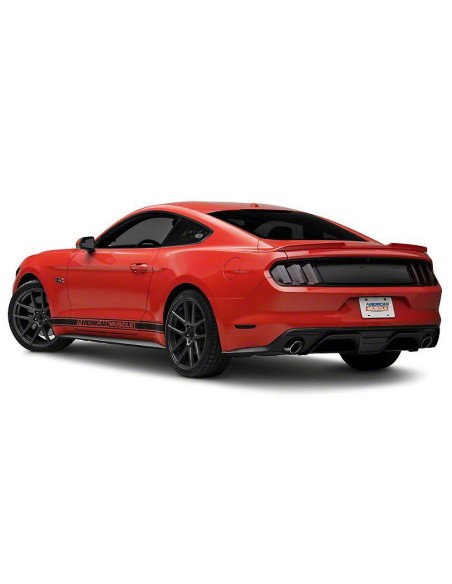 Reemplazo completo del panel de la tapa del maletero - Negro brillante (MUSTANG 15-23)