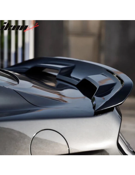 Alerón trasero - Estilo GT500/MACH1 - Negro brillante (MUSTANG 15-23)