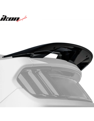 Alerón trasero - Estilo GT500/MACH1 - Negro brillante (MUSTANG 15-23)