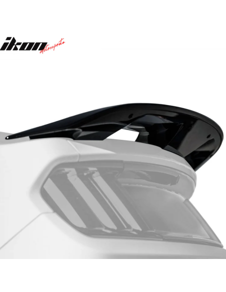 Alerón trasero - Estilo GT500/MACH1 - Negro brillante (MUSTANG 15-23)