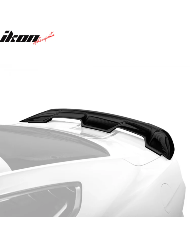 Alerón trasero - Estilo GT500/MACH1 - Negro brillante (MUSTANG 15-23)
