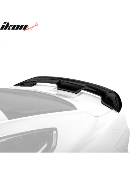 Alerón trasero - Estilo GT500/MACH1 - Negro brillante (MUSTANG 15-23)