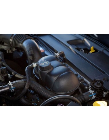 Tapa del depósito de refrigerante - Negro texturizado (MUSTANG 15-23)