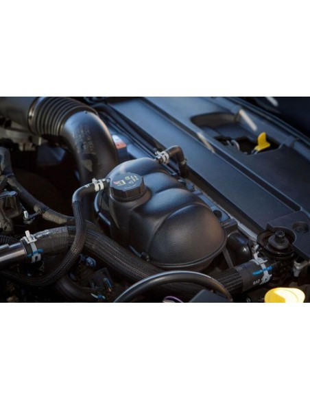 Tapa del depósito de refrigerante - Negro texturizado (MUSTANG 15-23)