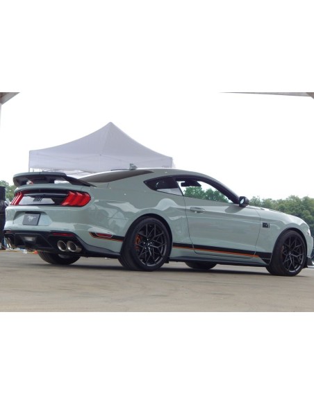 Alerón trasero estilo GT500/MACH1 + faldón Gurney (MUSTANG 15-23)