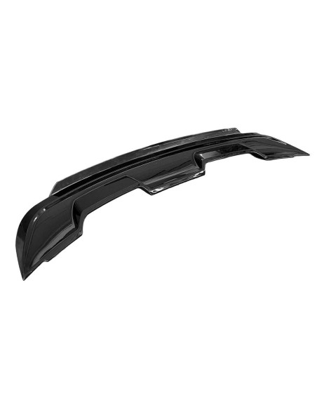 Rear Spoiler - GT500/MACH1 Style + Gurney Flap - Gloss Black (MUSTANG 15-23)