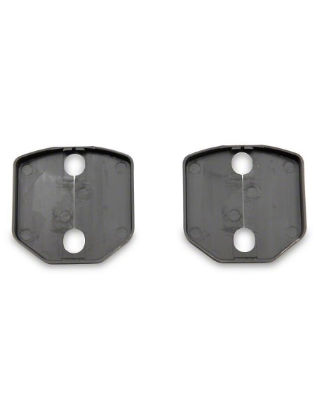 Juego de cubiertas para cerradero de puerta - Negro (MUSTANG 15-23)