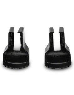 Juego de cubiertas para bisagras de puerta - Negro (MUSTANG 15-23)