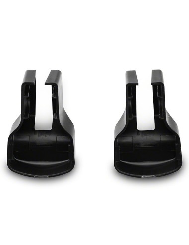 Juego de cubiertas para bisagras de puerta - Negro (MUSTANG 15-23)