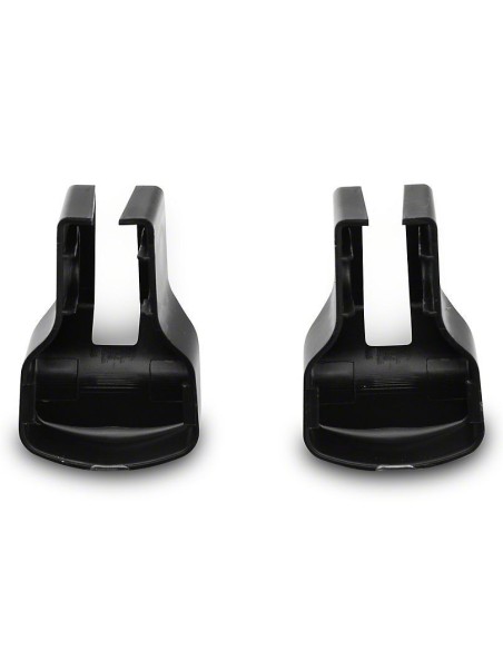 Juego de cubiertas para bisagras de puerta - Negro (MUSTANG 15-23)