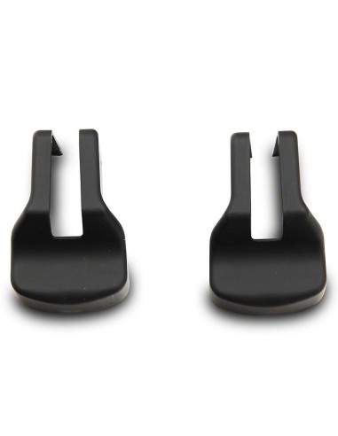 Juego de cubiertas para bisagras de puerta - Negro (MUSTANG 15-23)