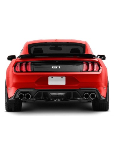 Alerón trasero estilo GT350, negro brillante (MUSTANG Fastback 15-23)