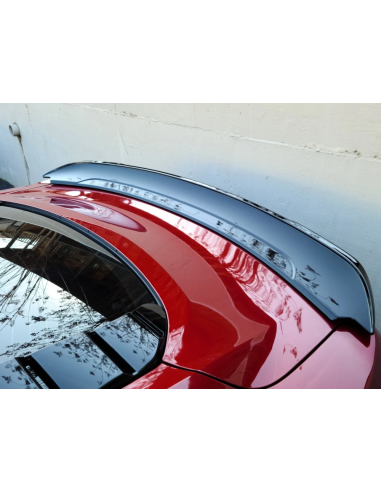 Alerón trasero estilo GT350, negro brillante (MUSTANG Fastback 15-23)