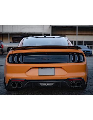 Alerón trasero estilo GT350, negro brillante (MUSTANG Fastback 15-23)