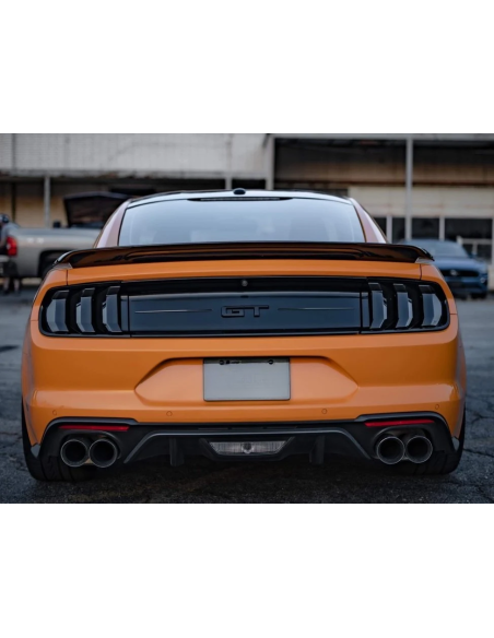 Alerón trasero estilo GT350, negro brillante (MUSTANG Fastback 15-23)