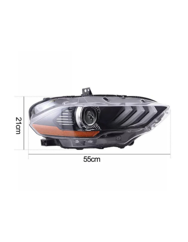 Faros delanteros - Proyector LED completo - Juego (MUSTANG 18-23 EE. UU.)