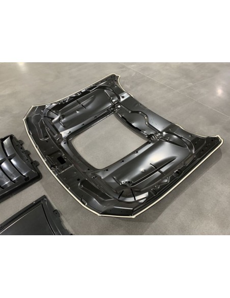 Capó de aluminio - Estilo GT500 1:1 - Ikon (MUSTANG 18-23 GT, Ecoboost)