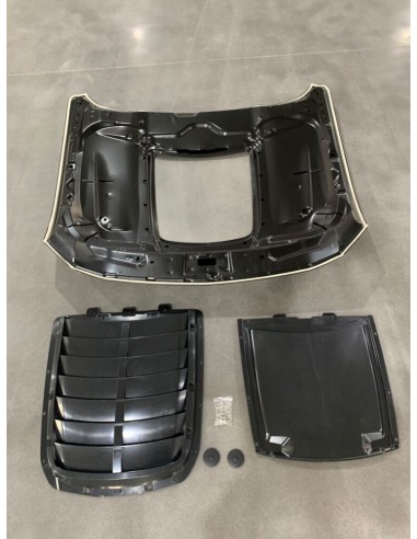Capó de aluminio - Estilo GT500 1:1 - Ikon (MUSTANG 18-23 GT, Ecoboost)