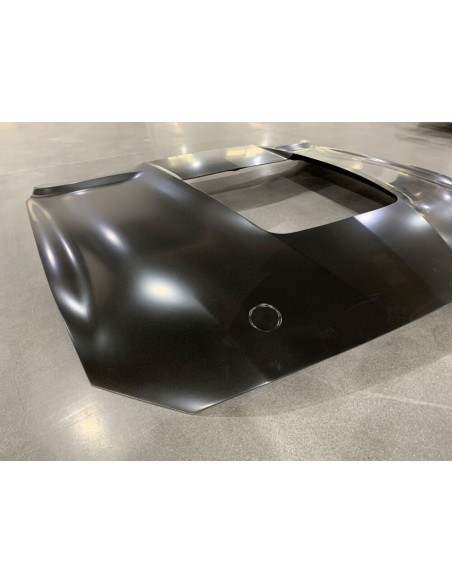 Capó de aluminio - Estilo GT500 1:1 - Ikon (MUSTANG 18-23 GT, Ecoboost)
