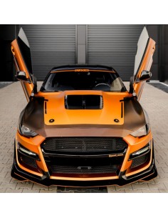 Capó de aluminio - Estilo GT500 1:1 - Ikon (MUSTANG 18-23 GT, Ecoboost) 2