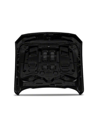 Capó de aluminio estilo GT500 con entrada de aire en negro brillante (MUSTANG GT 18-23, Ecoboost)