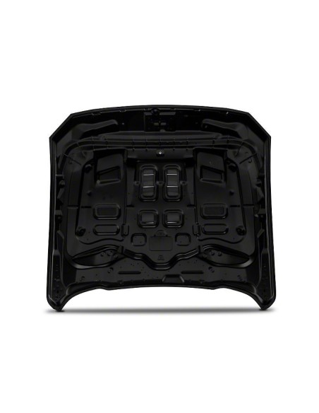 Capó de aluminio estilo GT500 con entrada de aire en negro brillante (MUSTANG GT 18-23, Ecoboost)