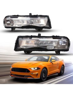 Juego de luces intermitentes LED/DRL y antiniebla (MUSTANG 18-23) 2