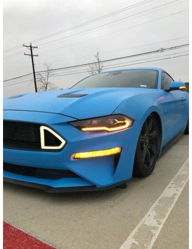 Juego de intermitentes LED/DRL (MUSTANG 18-23 EE. UU.)