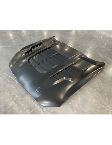 Capó de aluminio - Estilo GT500KR 1:1 (MUSTANG 18-23 GT, Ecoboost)