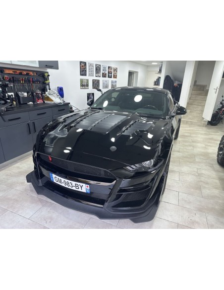 Capó de aluminio - Estilo GT500KR 1:1 (MUSTANG 18-23 GT, Ecoboost)