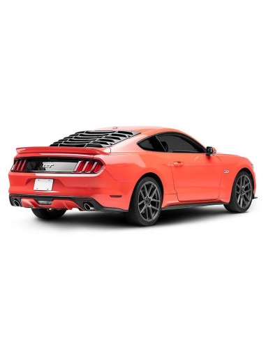 Rejilla de ventilación trasera - Negro mate (MUSTANG 15-23 Fastback)
