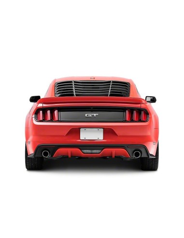 Rejilla de ventilación trasera - Negro mate (MUSTANG 15-23 Fastback)
