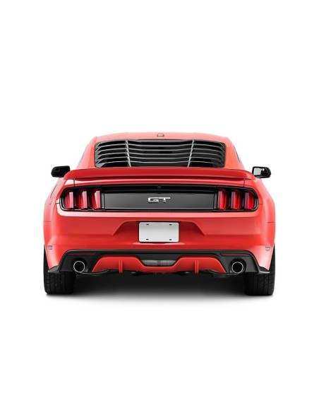 Rejilla de ventilación trasera - Negro mate (MUSTANG 15-23 Fastback)