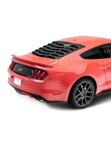 Rejilla de ventilación trasera - Negro mate (MUSTANG 15-23 Fastback)