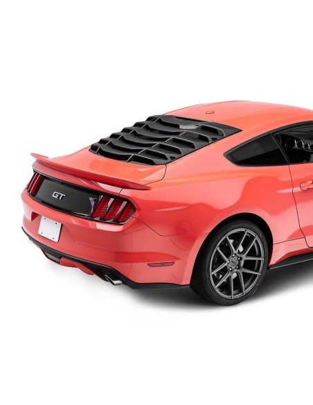 Rejilla de ventilación trasera - Negro mate (MUSTANG 15-23 Fastback)