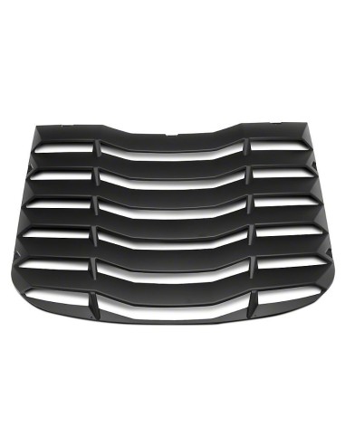 Rejilla de ventilación trasera - Negro mate (MUSTANG 15-23 Fastback)