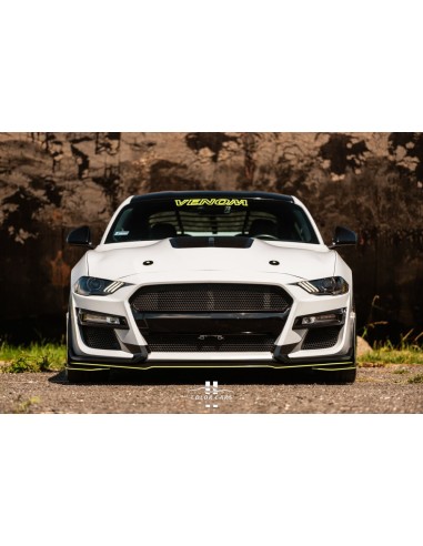 Parachoques delantero estilo GT500 - IkonMotorsports (MUSTANG 18-23 EcoBoost, GT)