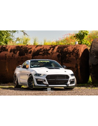 Parachoques delantero estilo GT500 - IkonMotorsports (MUSTANG 18-23 EcoBoost, GT)
