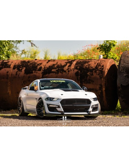 Parachoques delantero estilo GT500 - IkonMotorsports (MUSTANG 18-23 EcoBoost, GT)