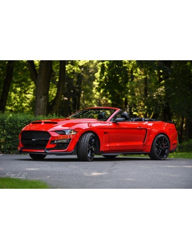 Parachoques delantero estilo GT500 - IkonMotorsports (MUSTANG 18-23 EcoBoost, GT)