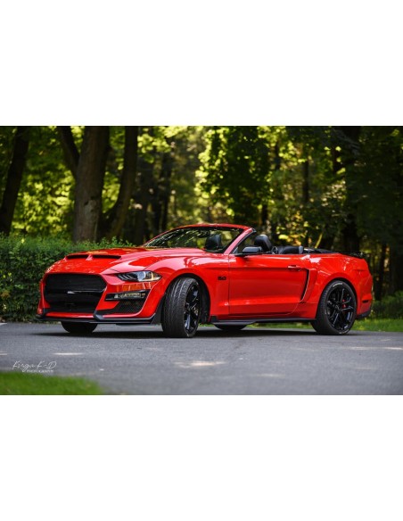 Parachoques delantero estilo GT500 - IkonMotorsports (MUSTANG 18-23 EcoBoost, GT)