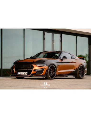 Parachoques delantero estilo GT500 - IkonMotorsports (MUSTANG 18-23 EcoBoost, GT)