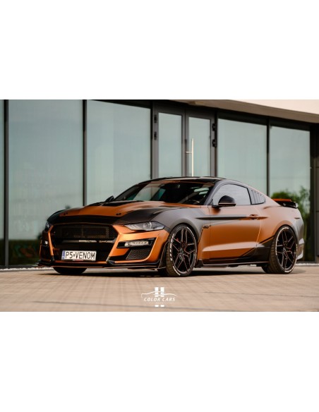 Parachoques delantero estilo GT500 - IkonMotorsports (MUSTANG 18-23 EcoBoost, GT)