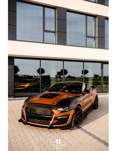 Parachoques delantero estilo GT500 - IkonMotorsports (MUSTANG 18-23 EcoBoost, GT)