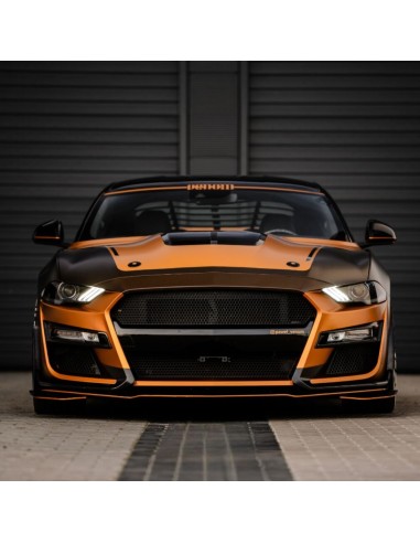 Parachoques delantero estilo GT500 - IkonMotorsports (MUSTANG 18-23 EcoBoost, GT)