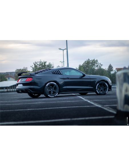 Rear Spoiler - GT350R Style - Gloss Black (MUSTANG 15-23 Fastback)